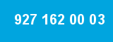 927 162 00 03 927 162 00 03